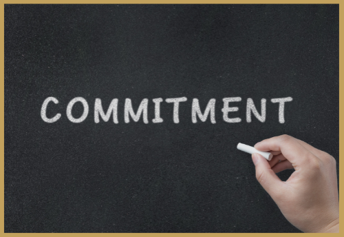 the power of commitment