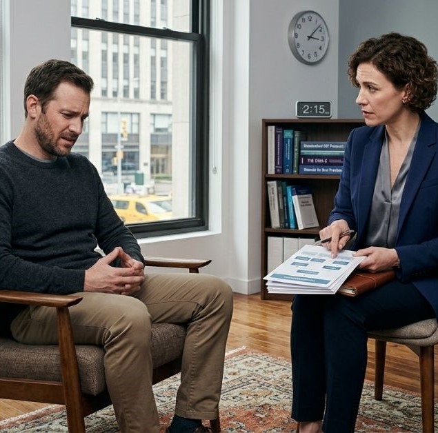 therapy vs coaching session