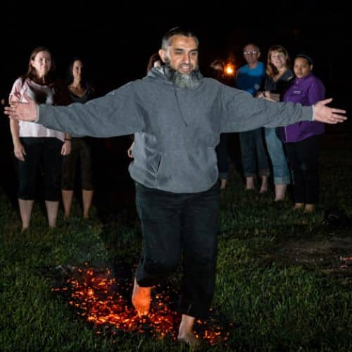 Kamran Sultan Fire walk