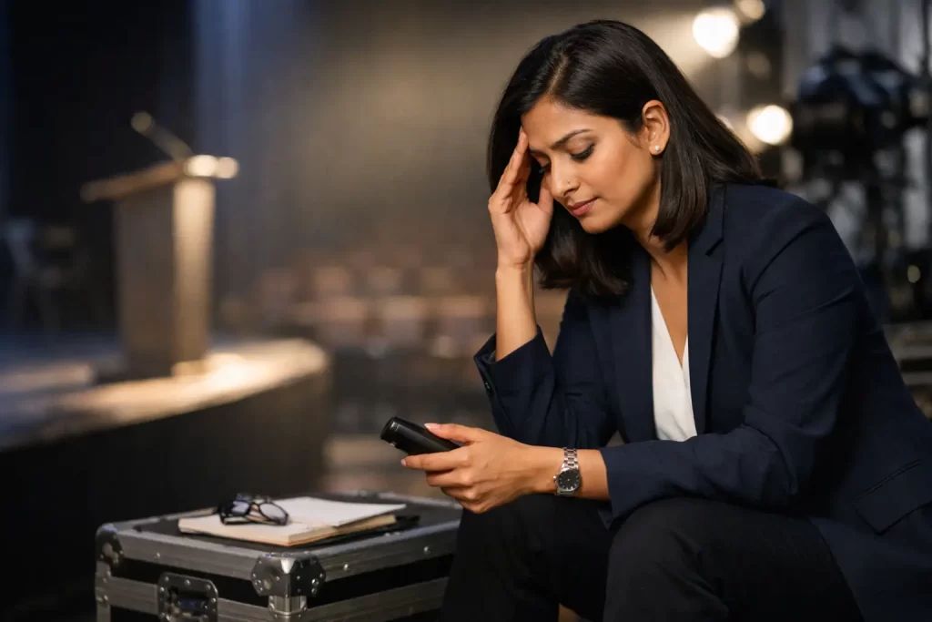 Tips for Managing Stage Fright Before a Presentation